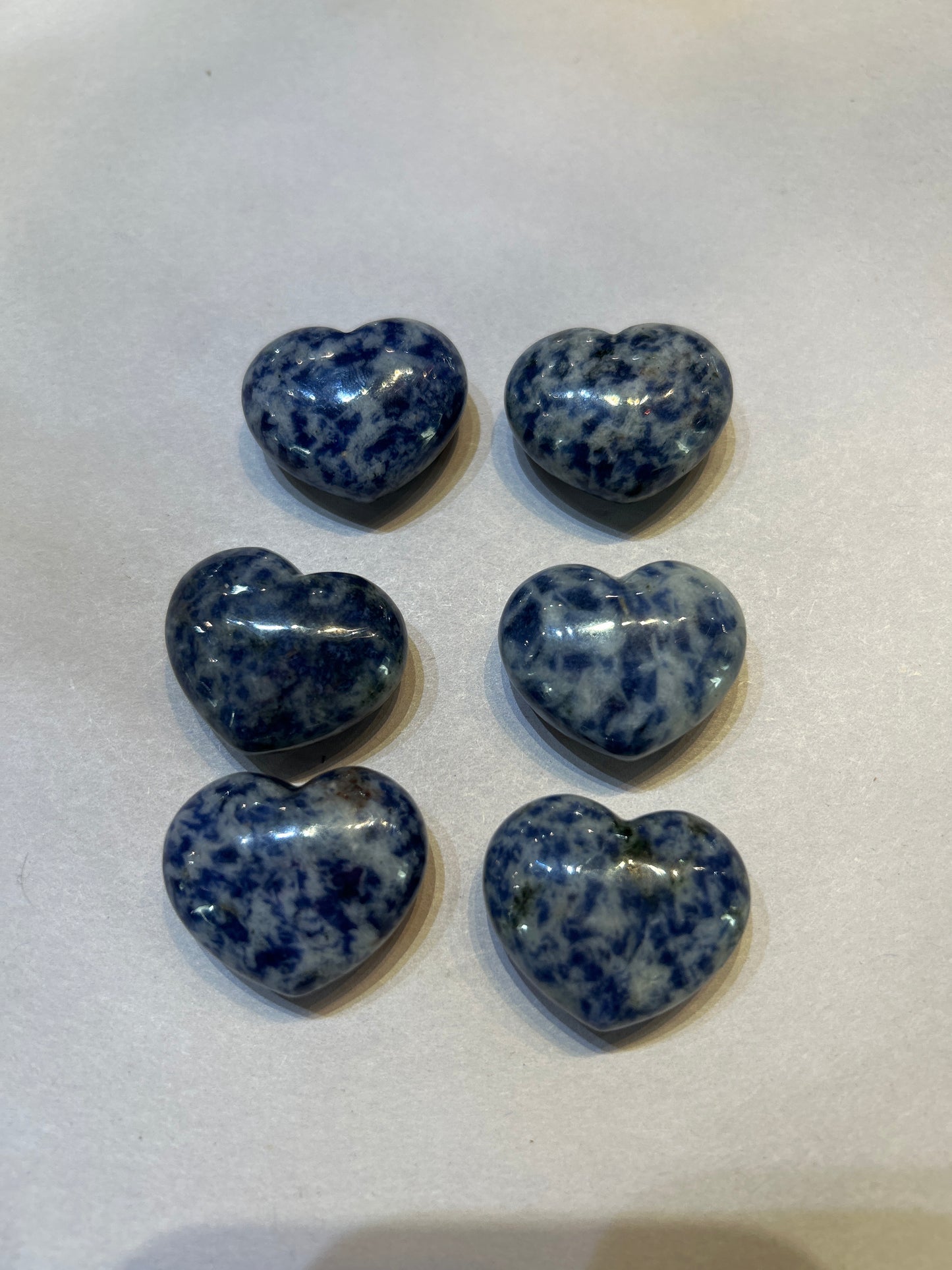 Sodalite puff heart - Rivendell Shop