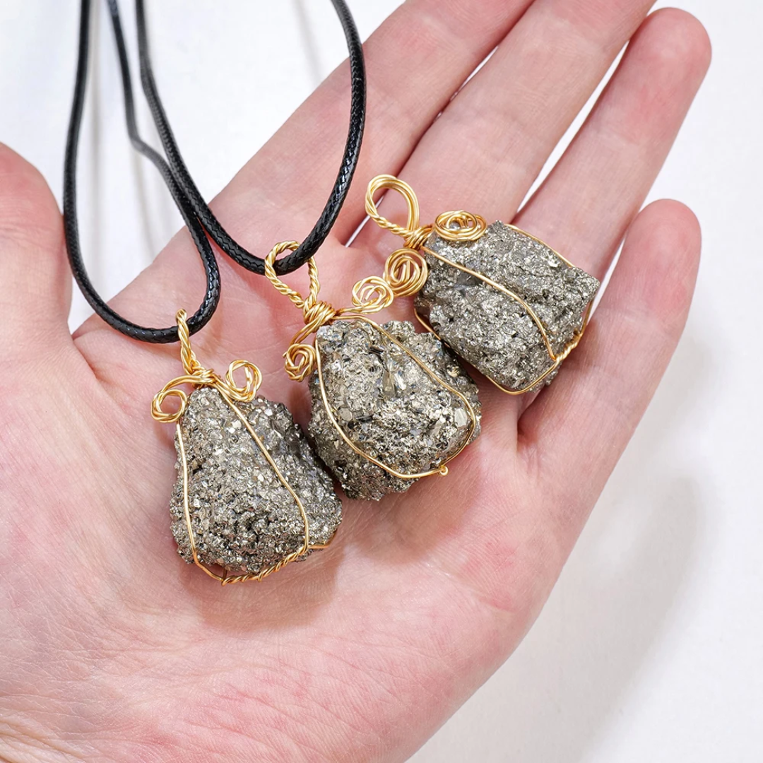 Pyrite Pendant - Rivendell Shop