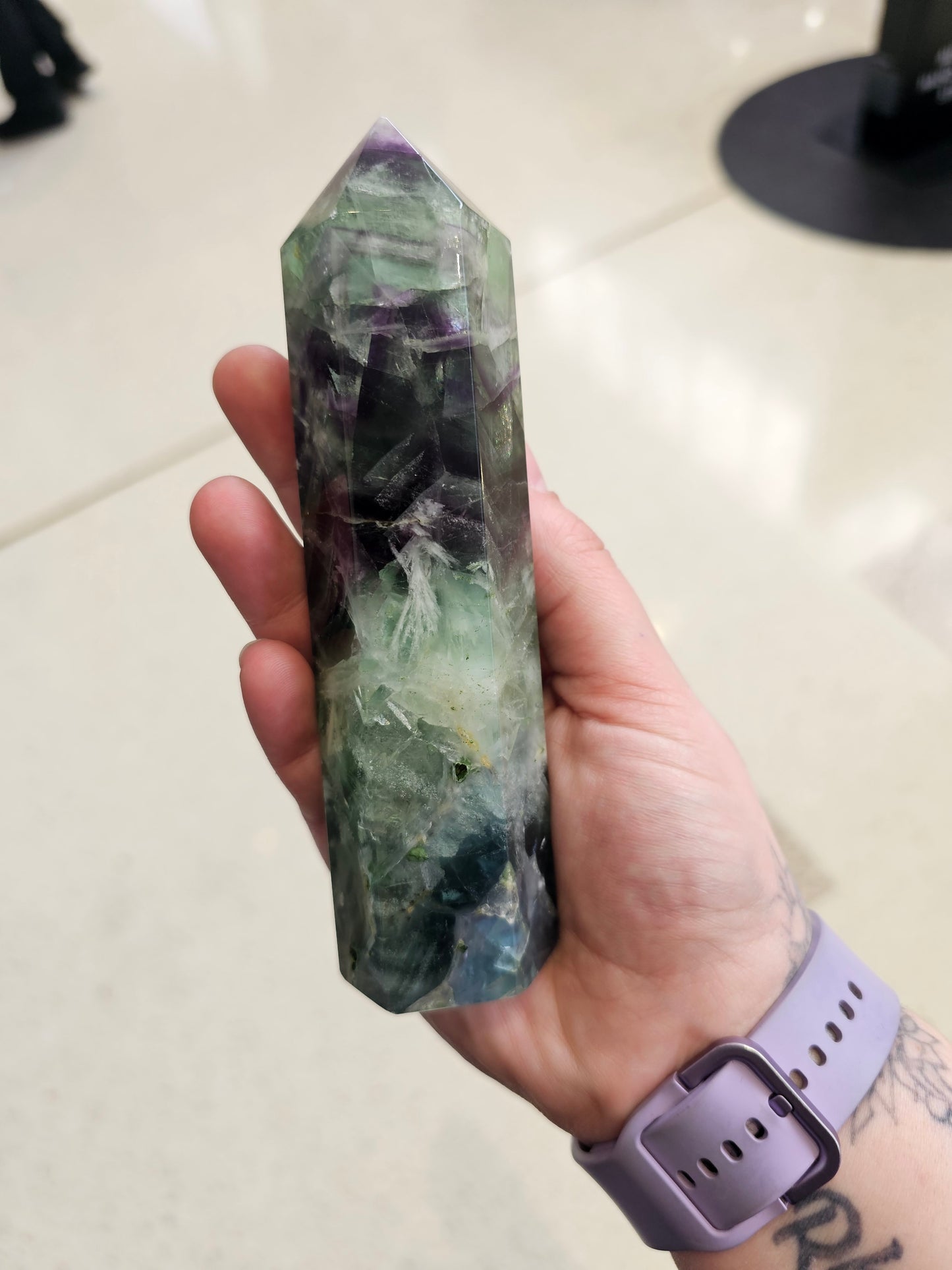 Fluorite Crystal Point - Rivendell Shop