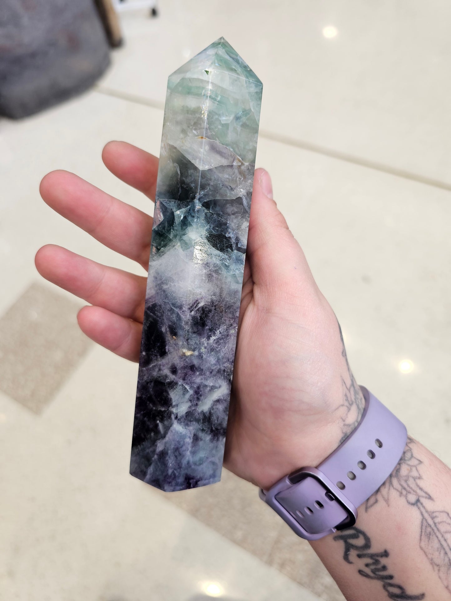Fluorite Crystal Point - Rivendell Shop