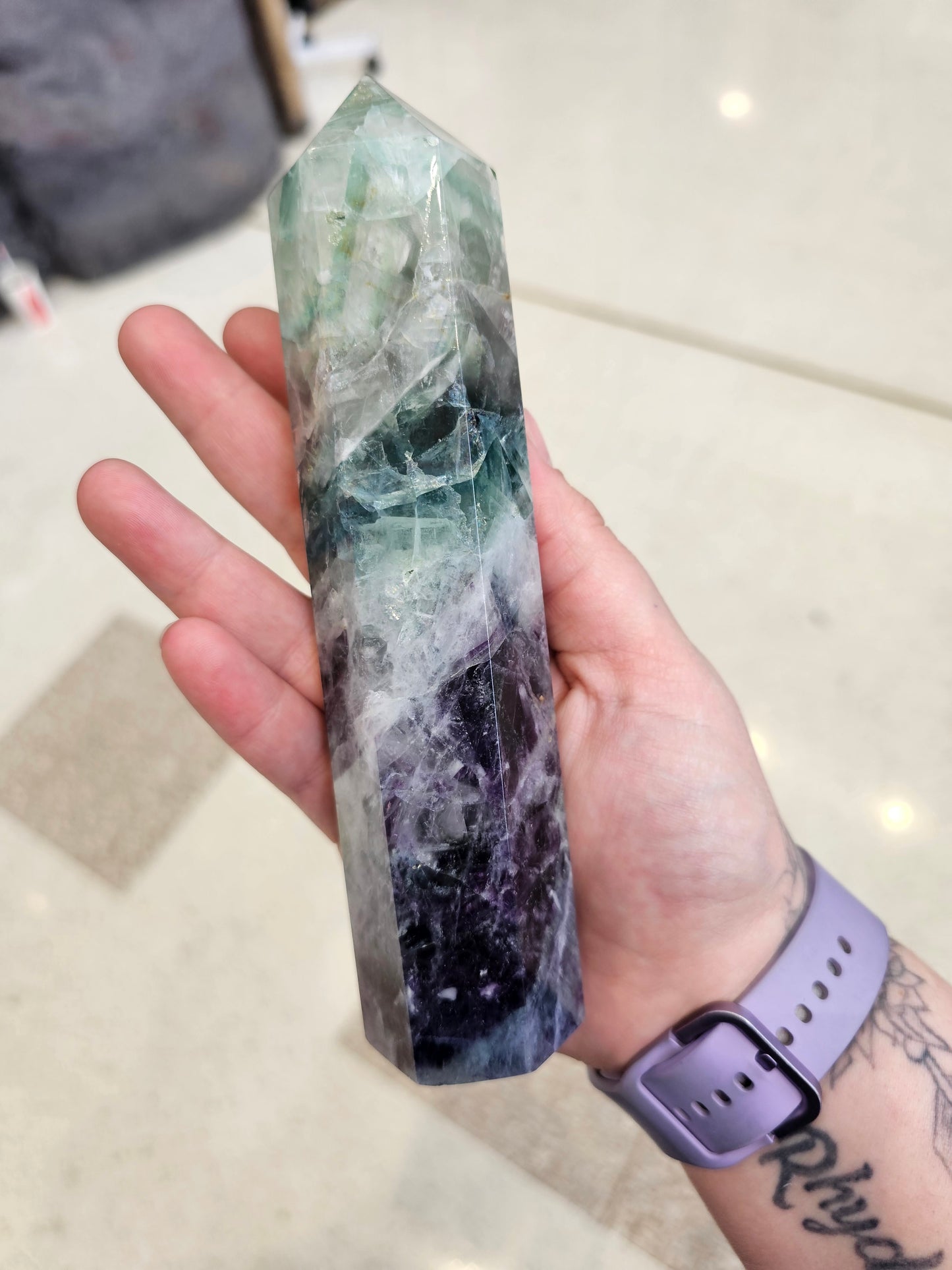 Fluorite Crystal Point - Rivendell Shop