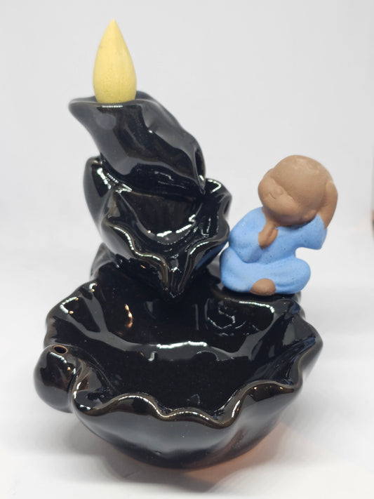 Buddha Waterfall Backflow Incense Cone Burner - Rivendell Shop