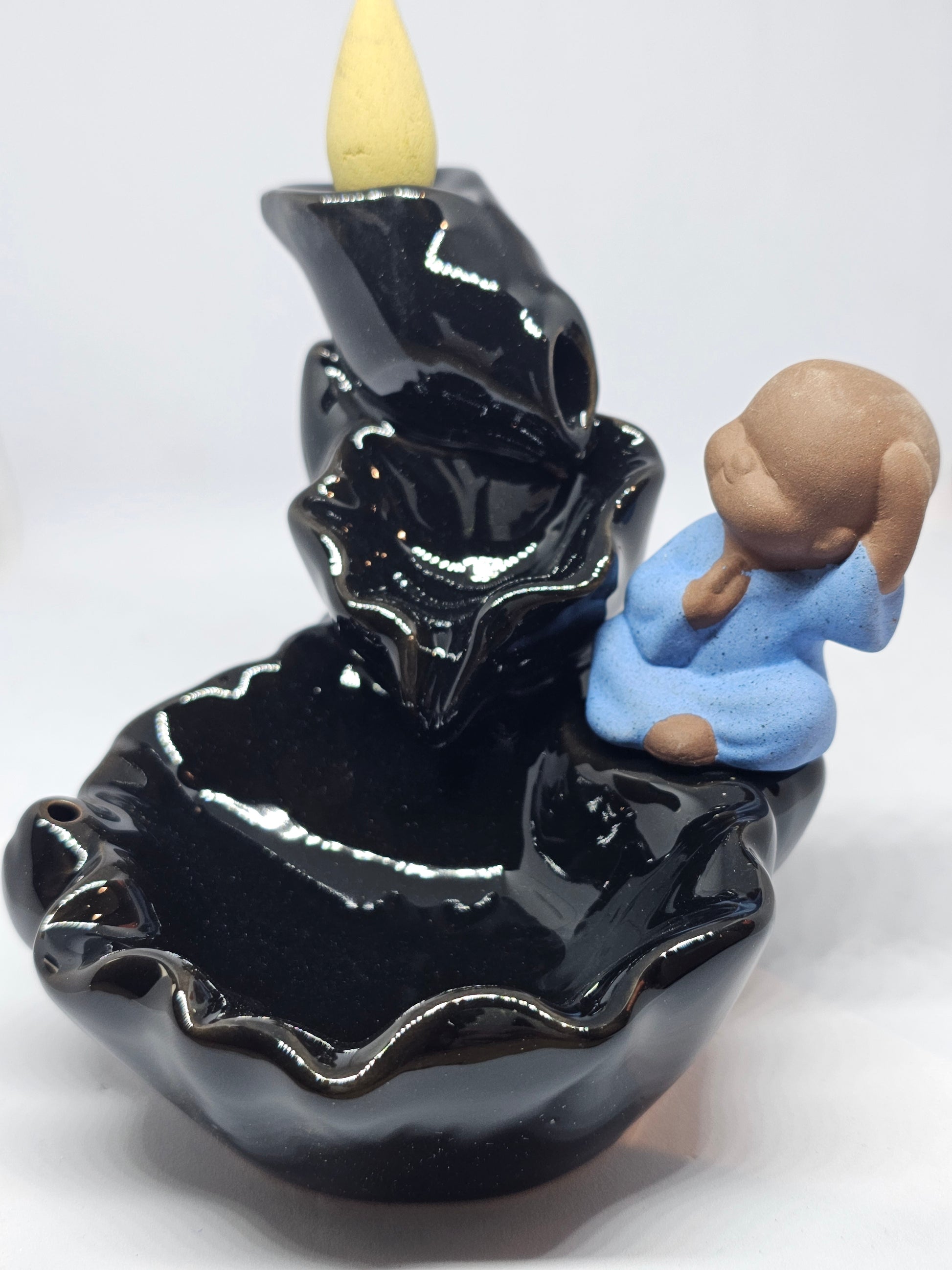 Buddha Waterfall Backflow Incense Cone Burner - Rivendell Shop