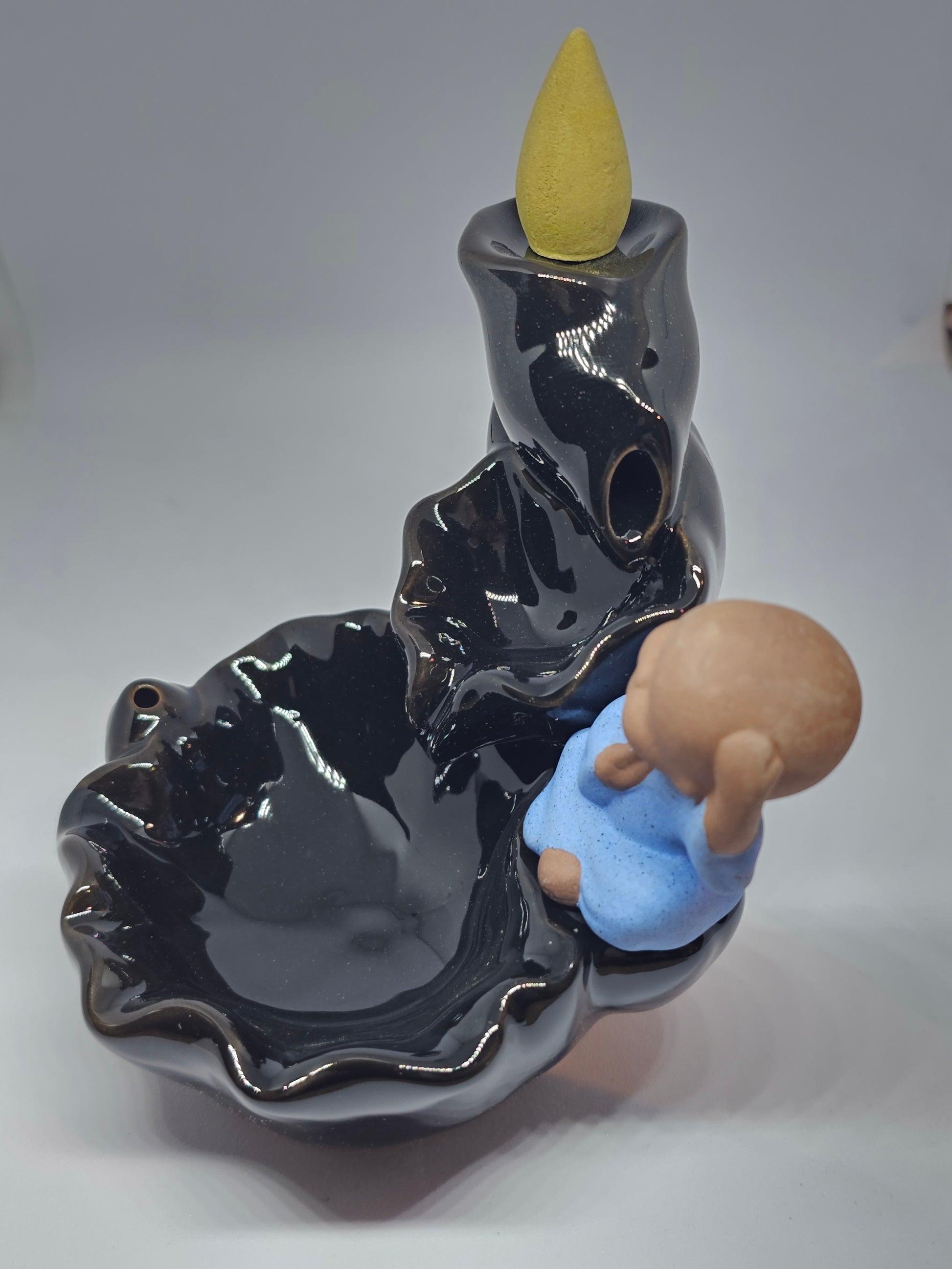 Buddha Waterfall Backflow Incense Cone Burner - Rivendell Shop
