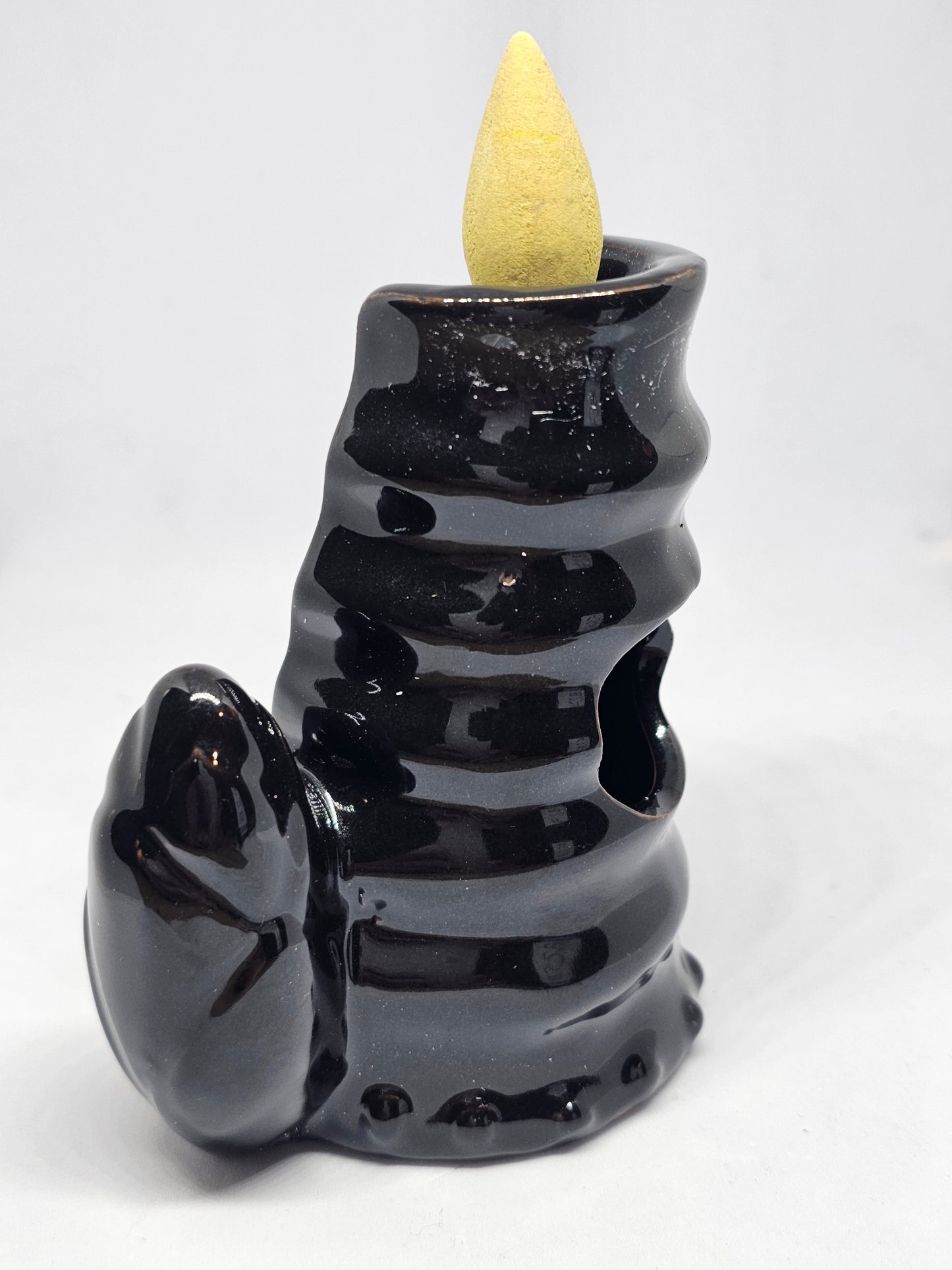 Split Bamboo Fountain Backflow Incense Burner - Rivendell Shop