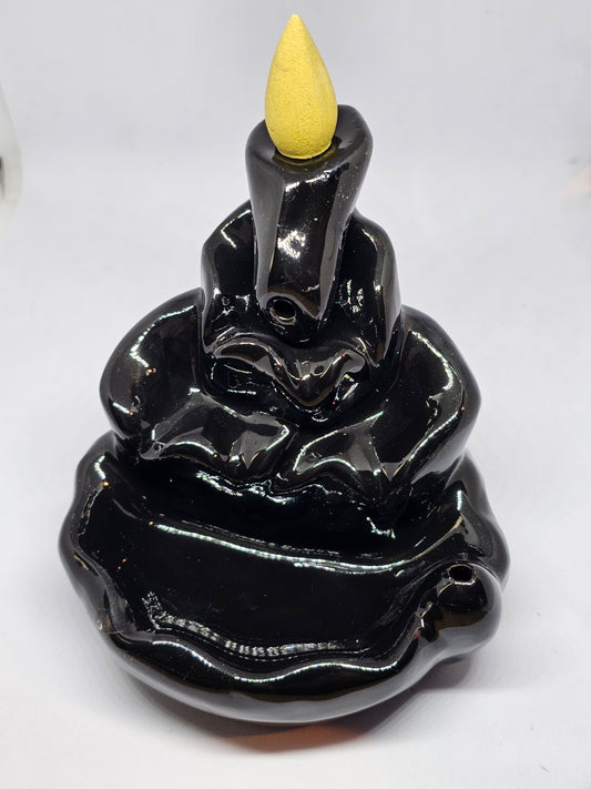 Waterfall Backflow Incense Cone Burner Original - Rivendell Shop