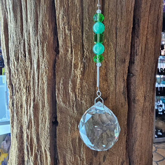 Aurora Crystal with Green Aventurine (Good Luck) - Rivendell Shop