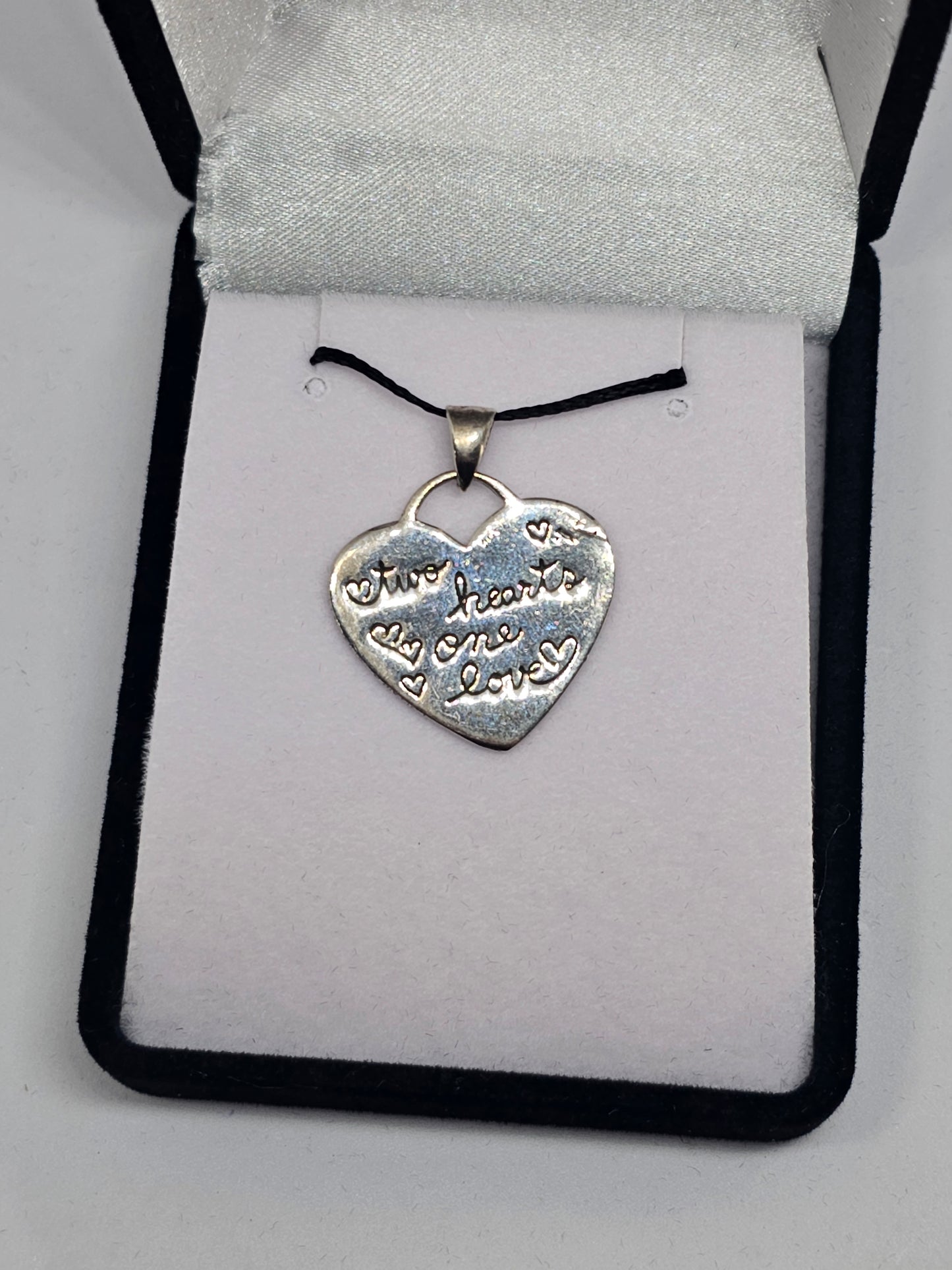 Sterling Silver Heart Pendant - Rivendell Shop