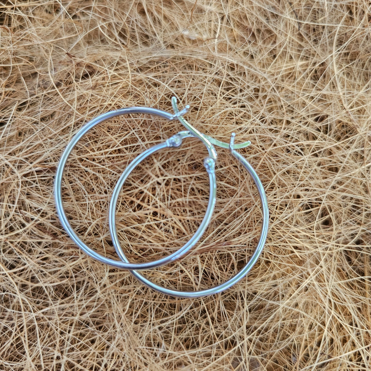 Sterling Silver 925 Hoop Earrings - Rivendell Shop