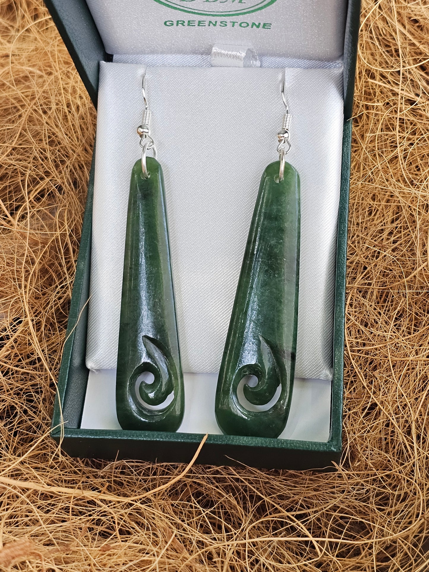 Koru Carved Earrings - Rivendell Shop