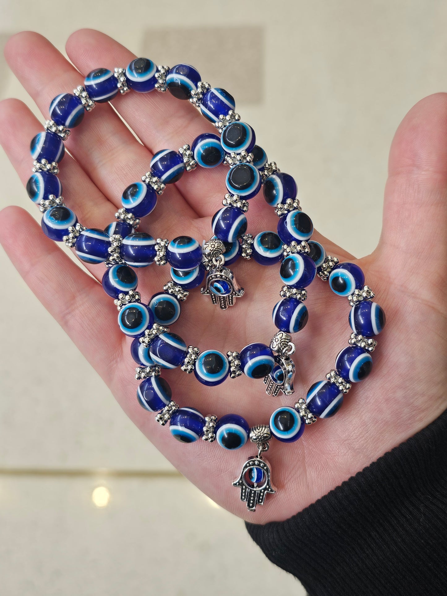 Evil Eye Bracelet - Small Hamsa - Rivendell Shop