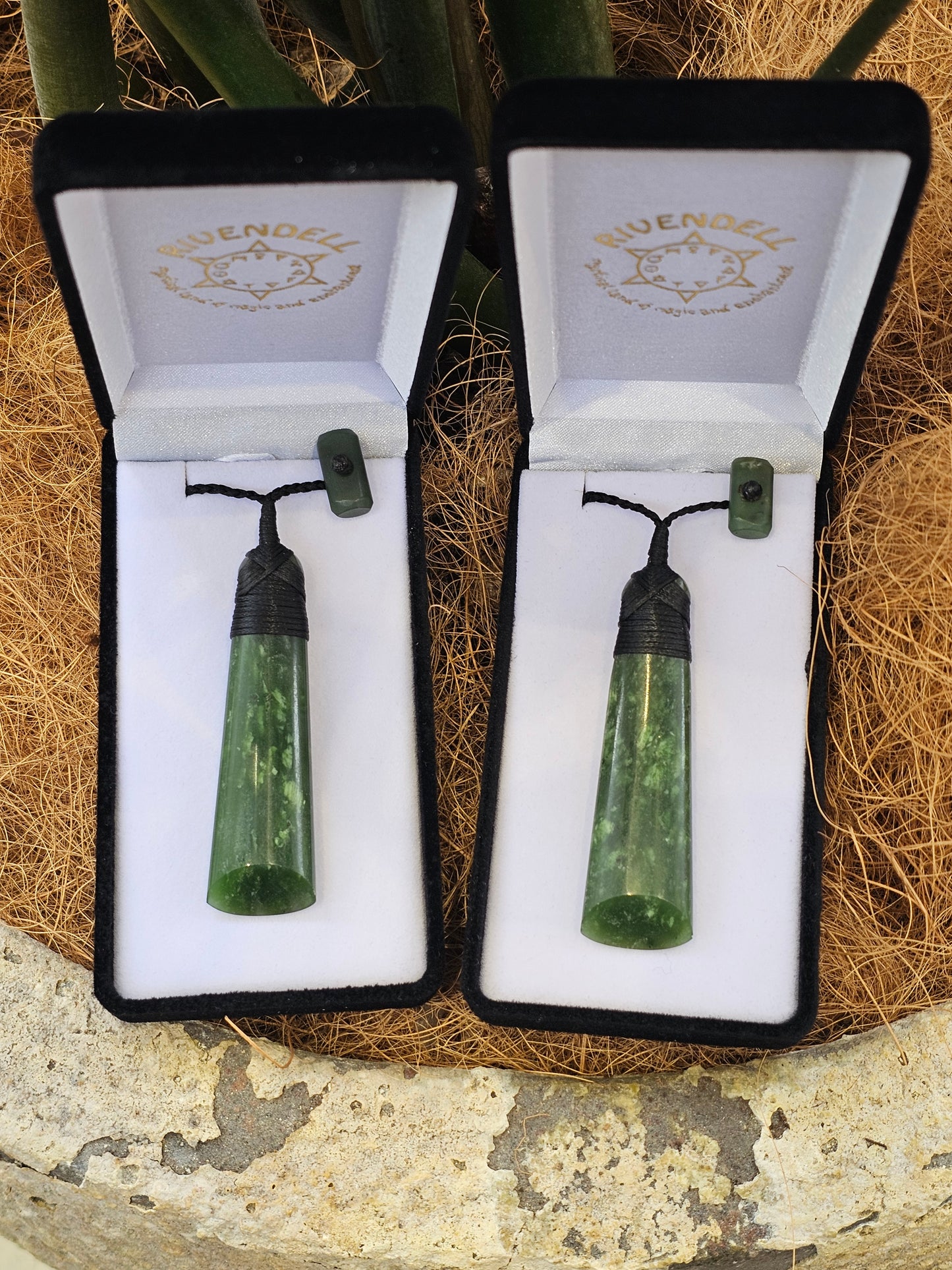 Greenstone Toki Pendant 60x20mm - Rivendell Shop