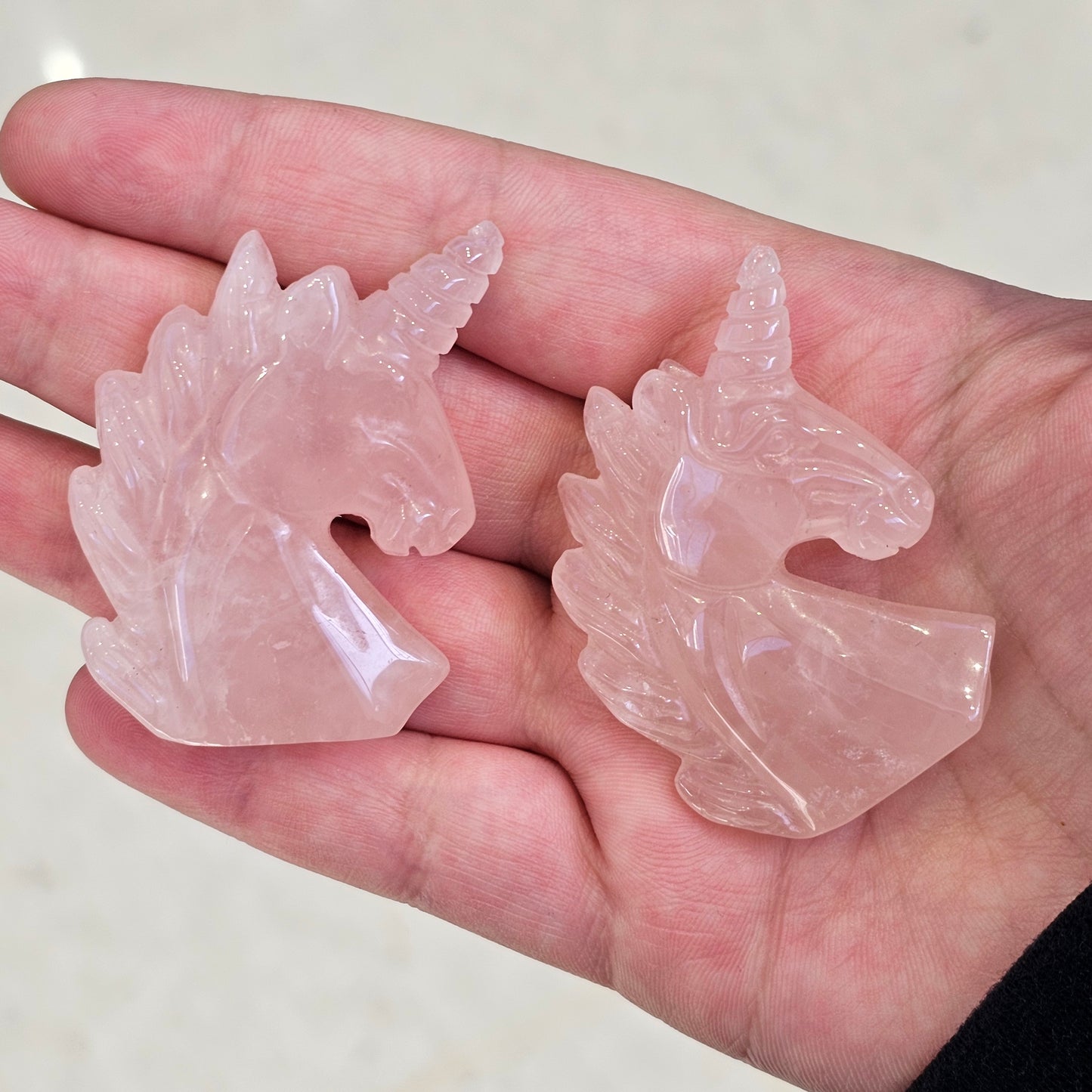 Rose Quartz Unicorn - Rivendell Shop