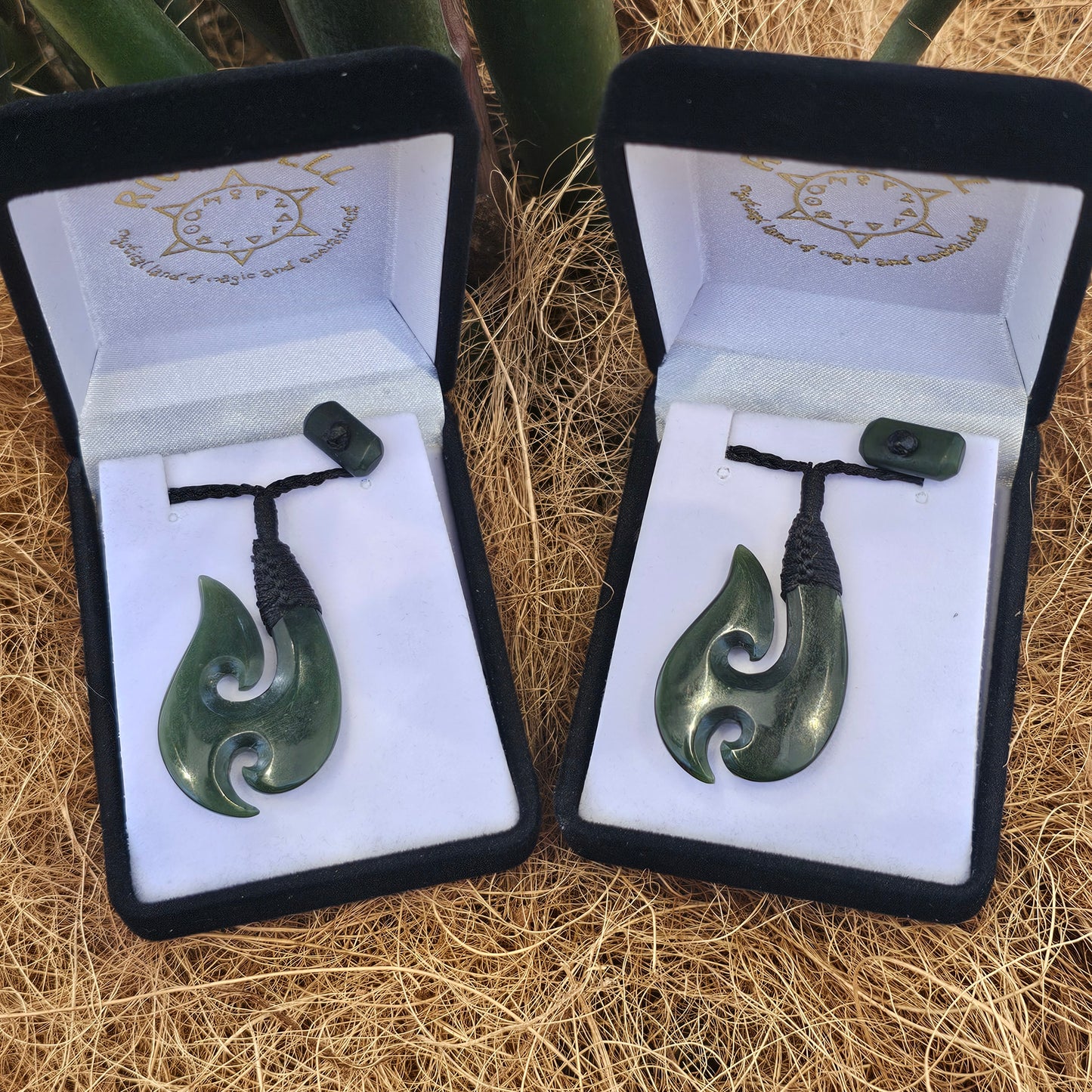 Greenstone Pendant - Hei Matau (Hook) - Rivendell Shop