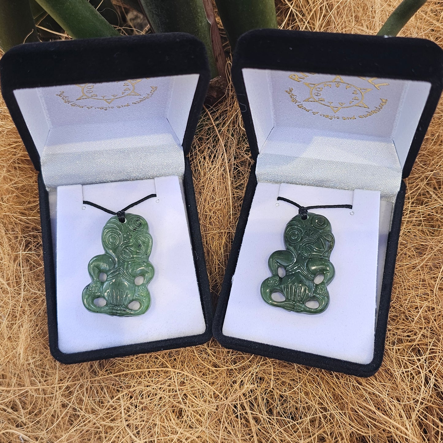 Greenstone Pendant - Hei Tiki - Rivendell Shop