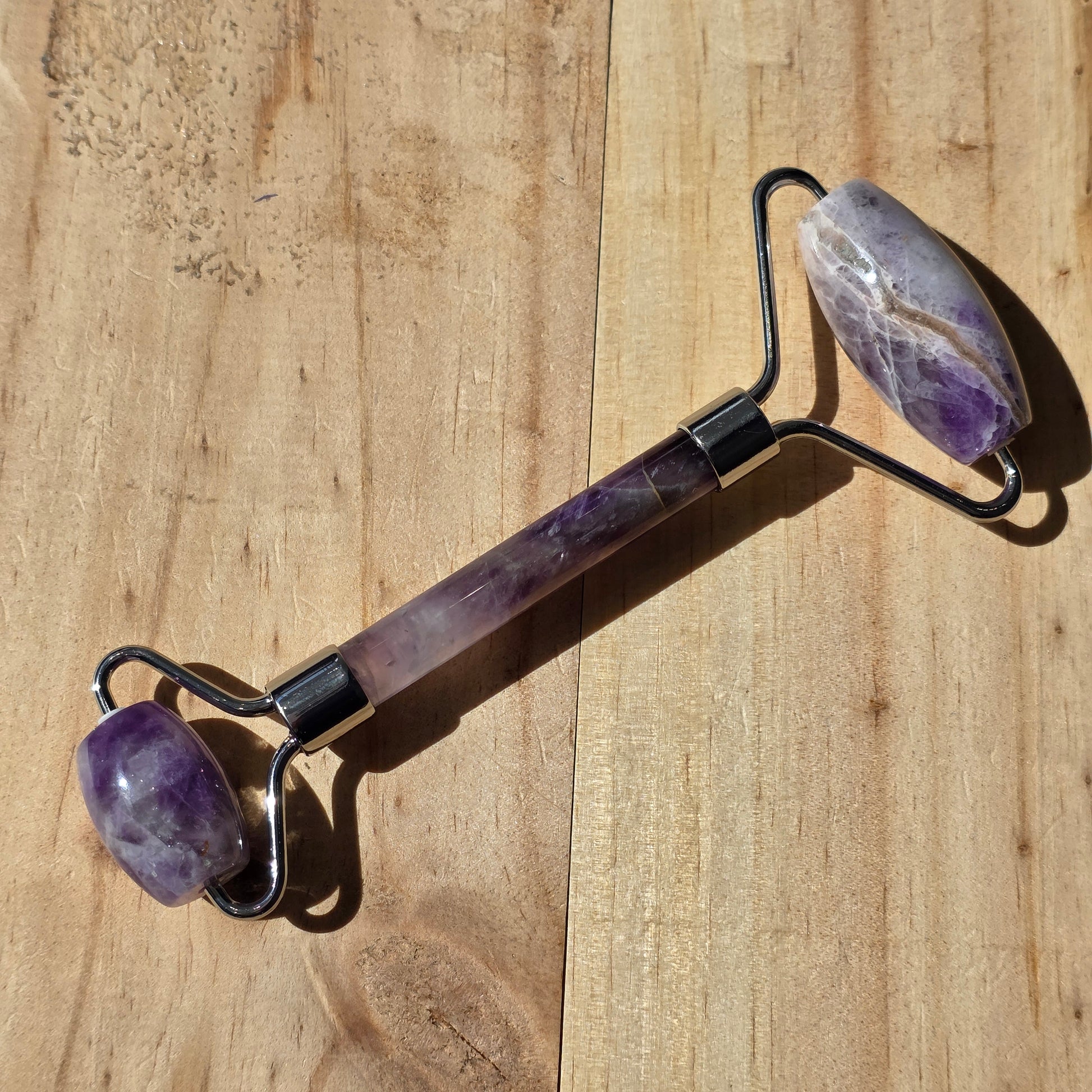 Amethyst Crystal Face Roller - Rivendell Shop