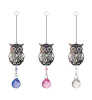 EQ 3D Owl Suncatcher - Rivendell Shop