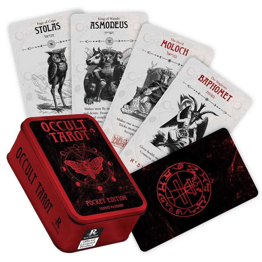 Occult Tarot Cards Pocket Tin Edition - Rivendell Shop