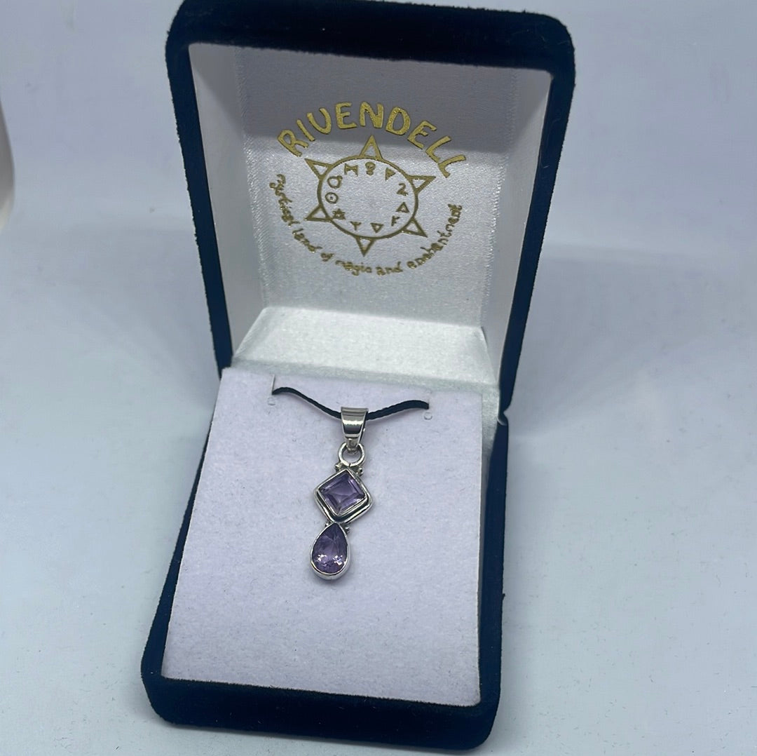 Amethyst Pendant - Rivendell Shop
