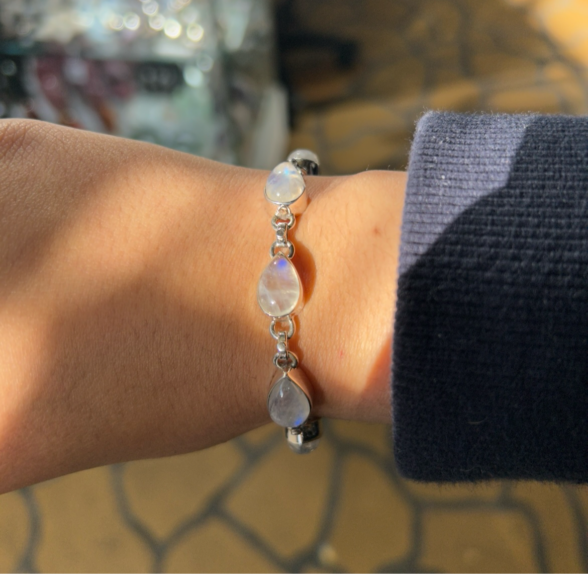 Moonstone bracelet - Rivendell Shop
