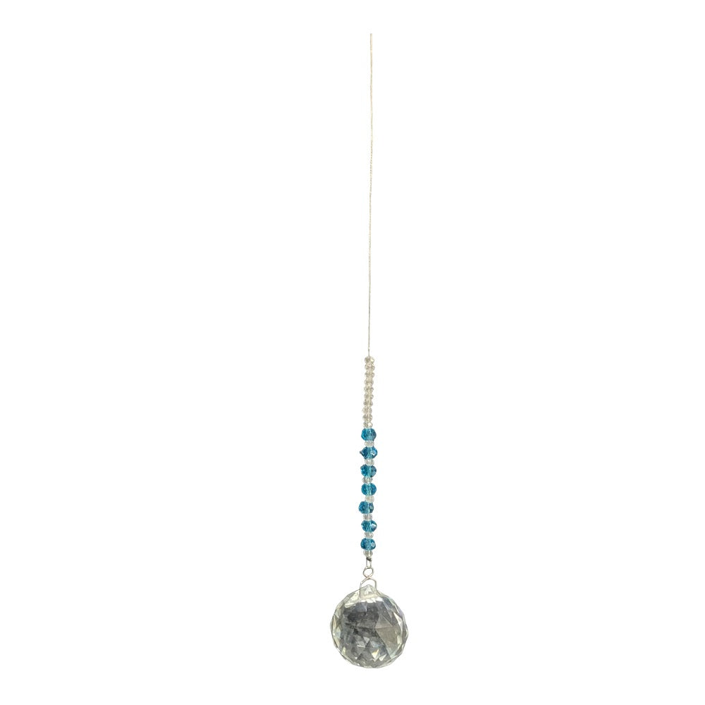 Aqua Diamond Bead Aurora Ball - Rivendell Shop