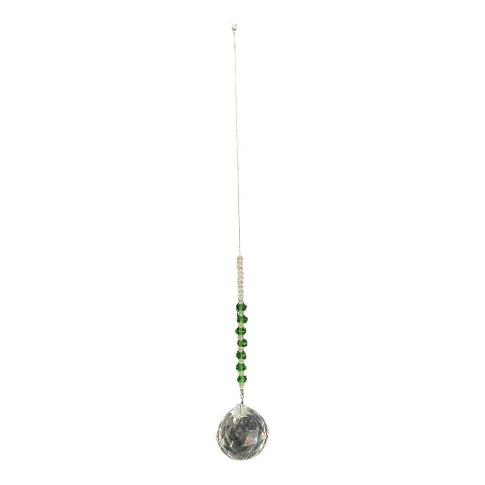 Green Diamond Bead Aurora Ball - Rivendell Shop