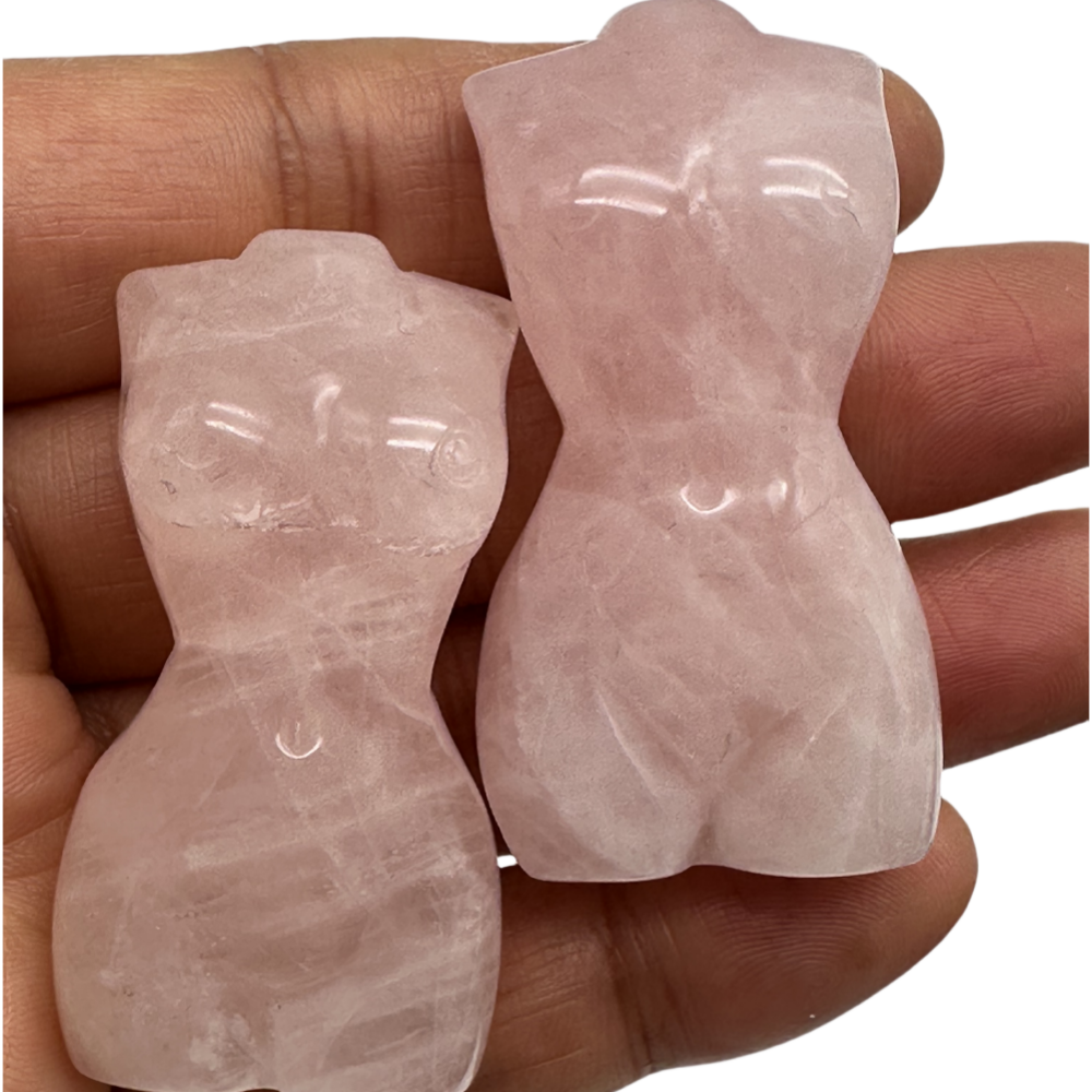 Rose Quartz Female Bust - Rivendell Shop