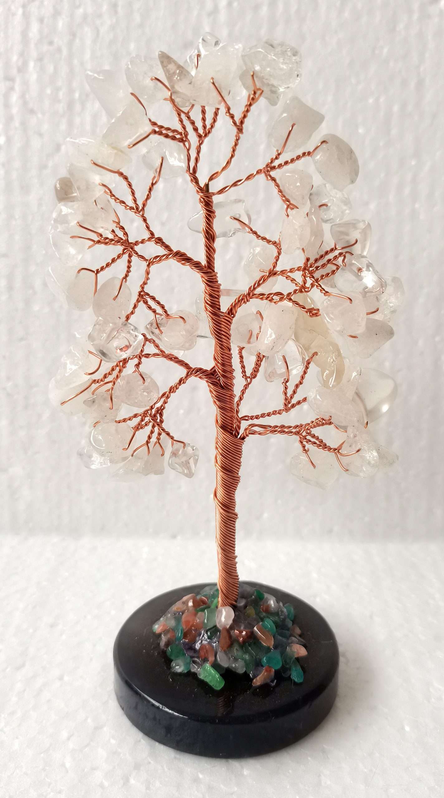 Clear Quartz Tree on Agate Base - Rivendell Shop