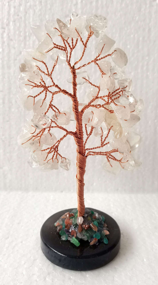 Clear Quartz Tree on Agate Base - Rivendell Shop