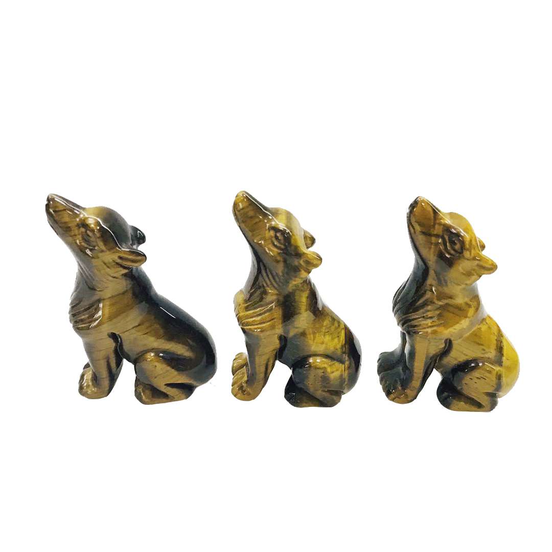 Tiger Eye Wolf - Rivendell Shop