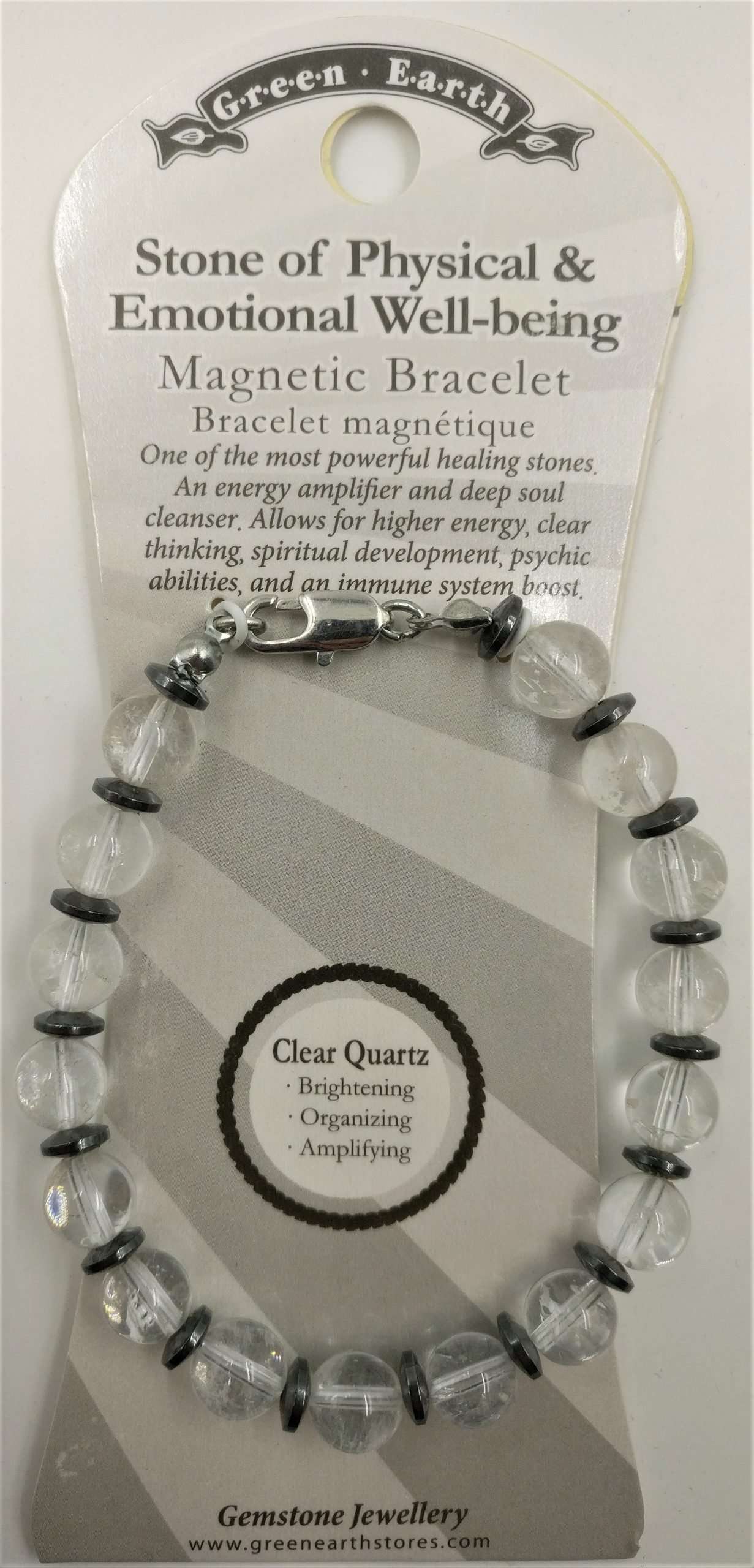 Clear Quartz Bracelet – Rivendell Shop - Main Image