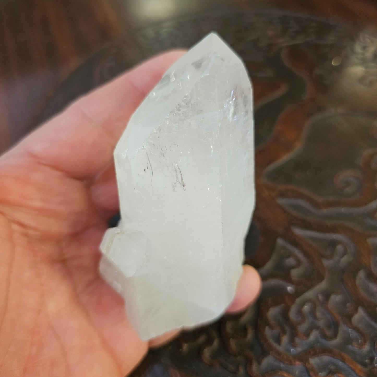 Clear quartz cluster - Rivendell Shop