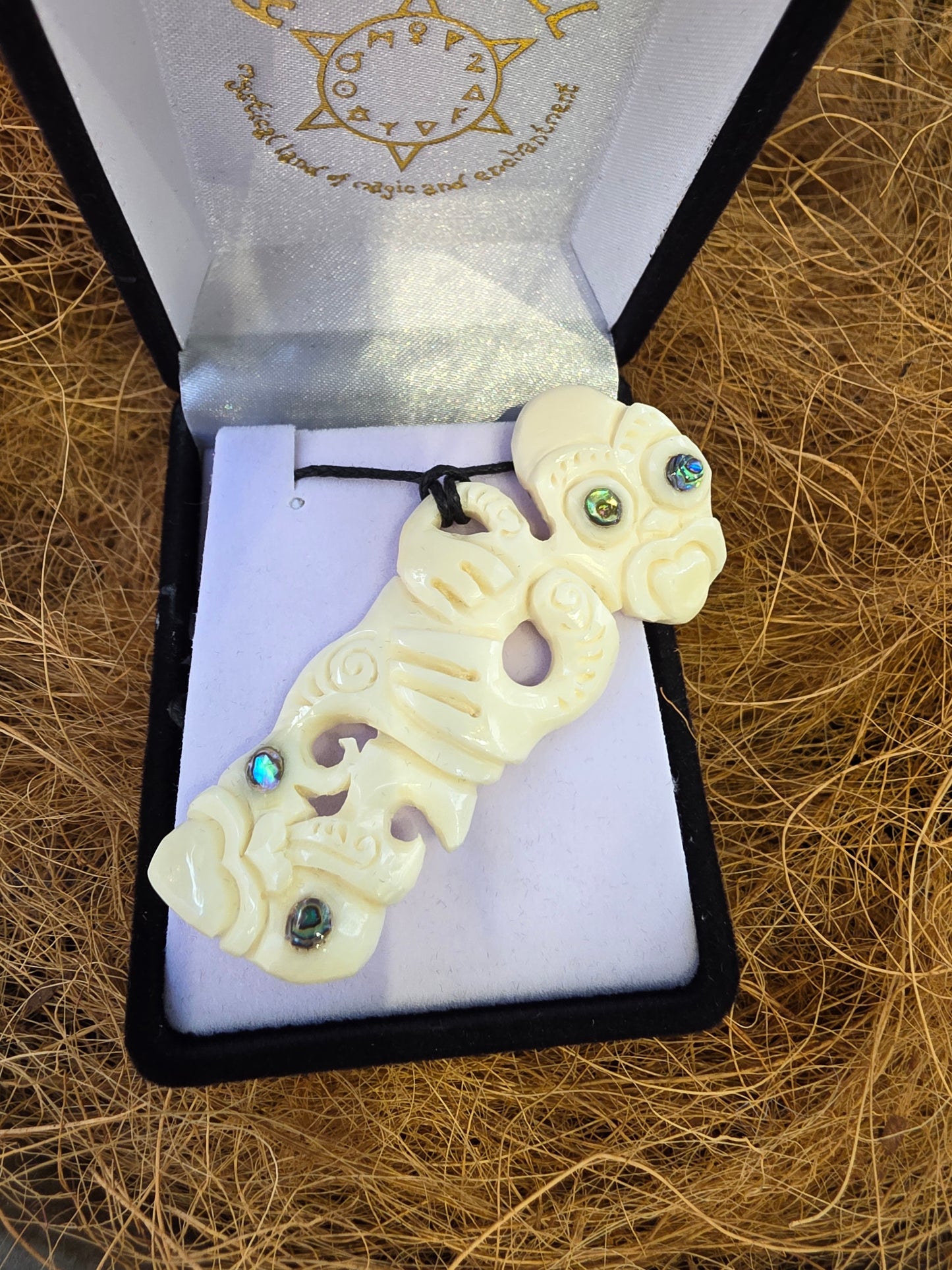 Tiki Bone carving - Rivendell Shop