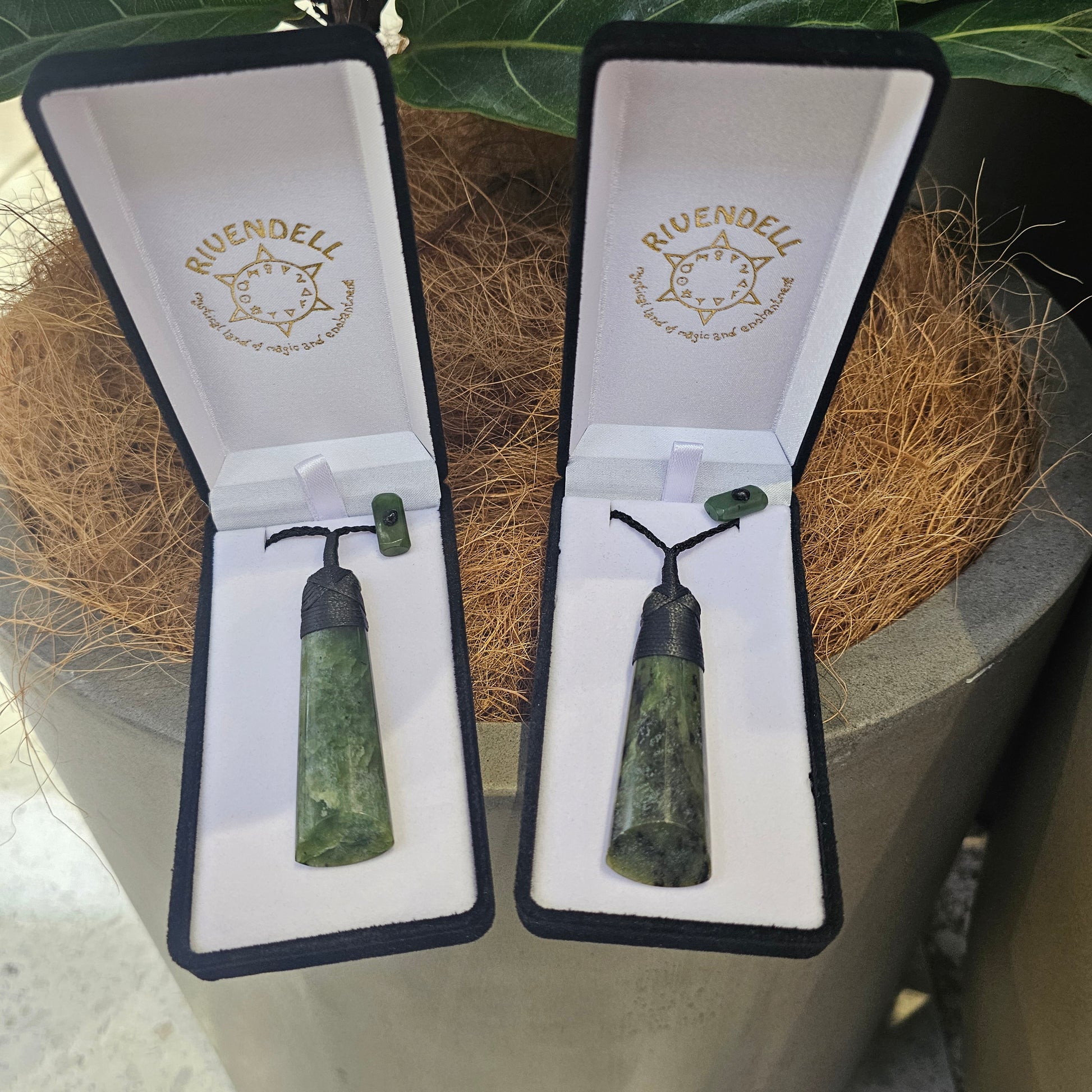 Greenstone Toki Pendant 65 x 20 mm - Rivendell Shop