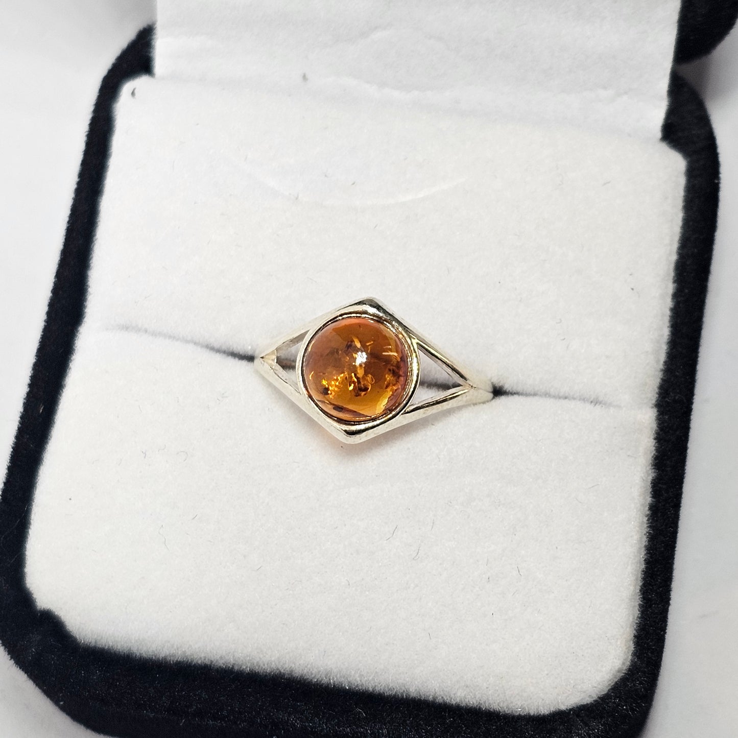 Amber Ring - Rivendell Shop