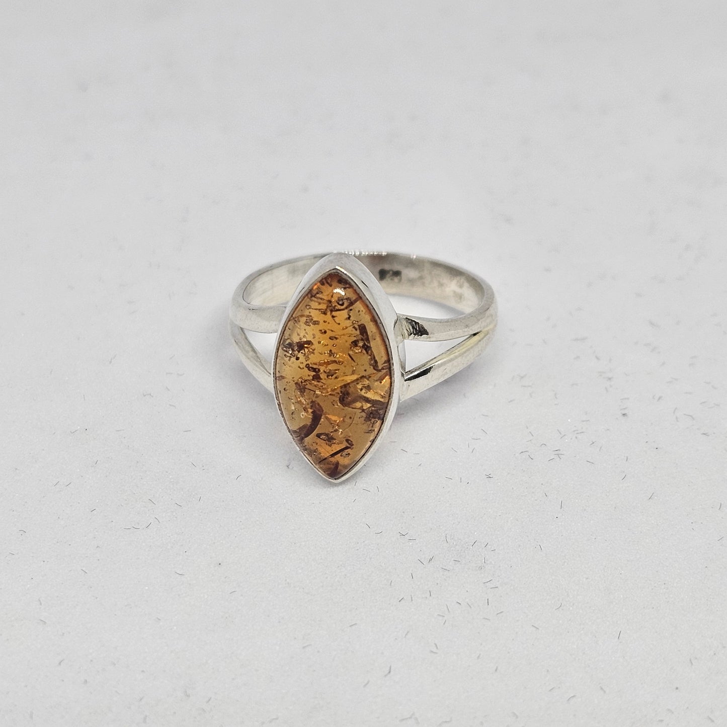 Amber Marquise Ring - Rivendell Shop
