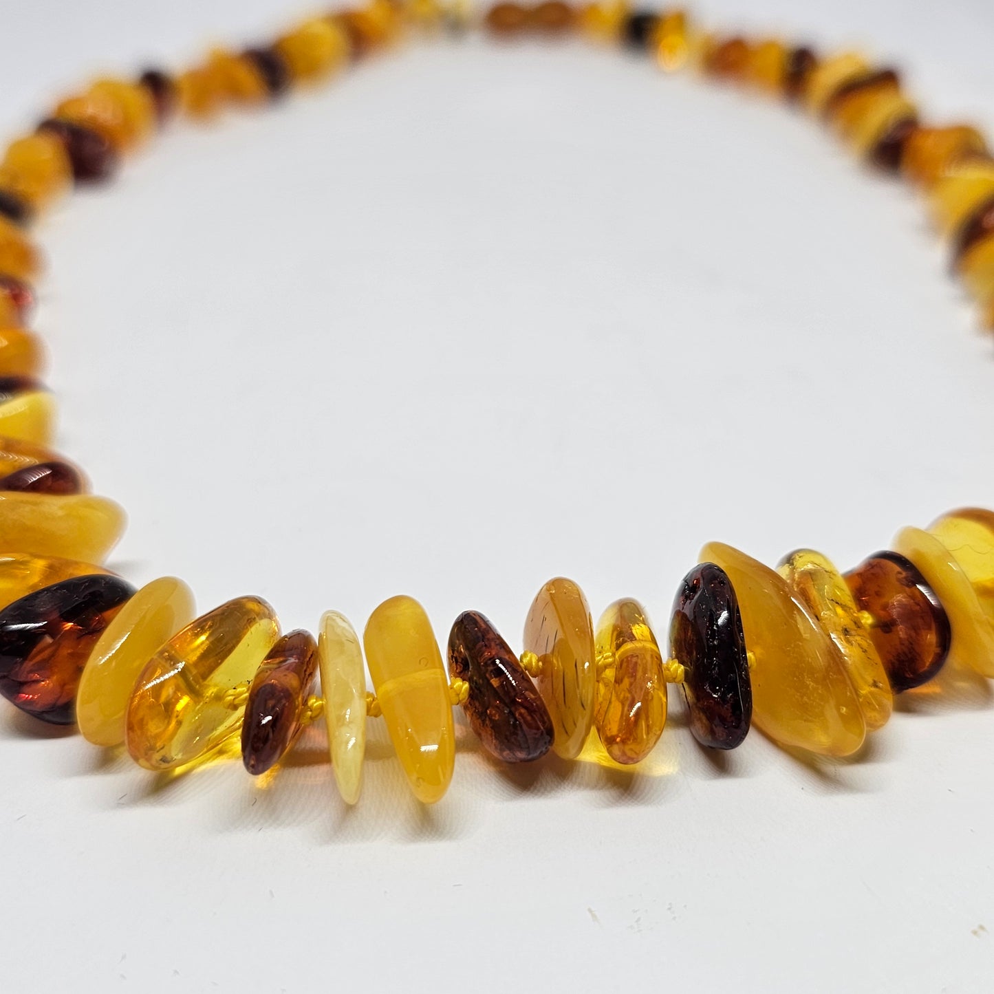 Amber Bead Necklace - Rivendell Shop