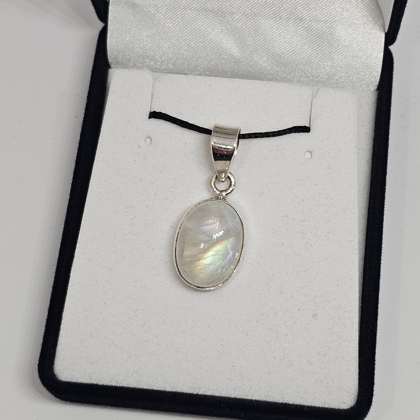 Moonstone Sterling Silver Pendant - Rivendell Shop