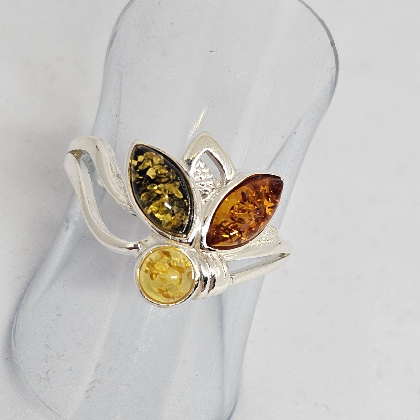 Amber Ring - Rivendell Shop