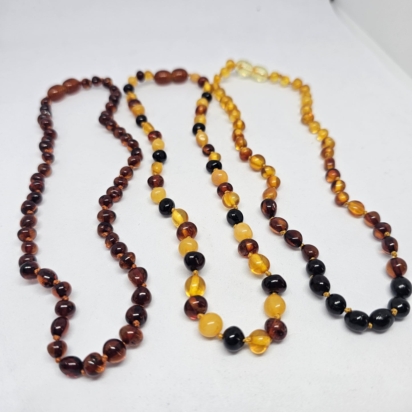 Amber Teething Beads - Rivendell Shop