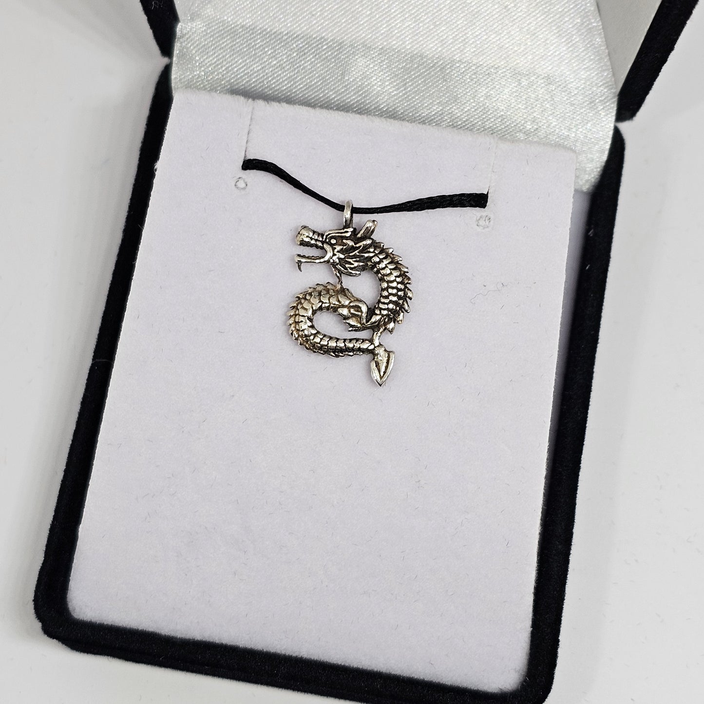 Sterling Silver Dragon Pendant - Rivendell Shop