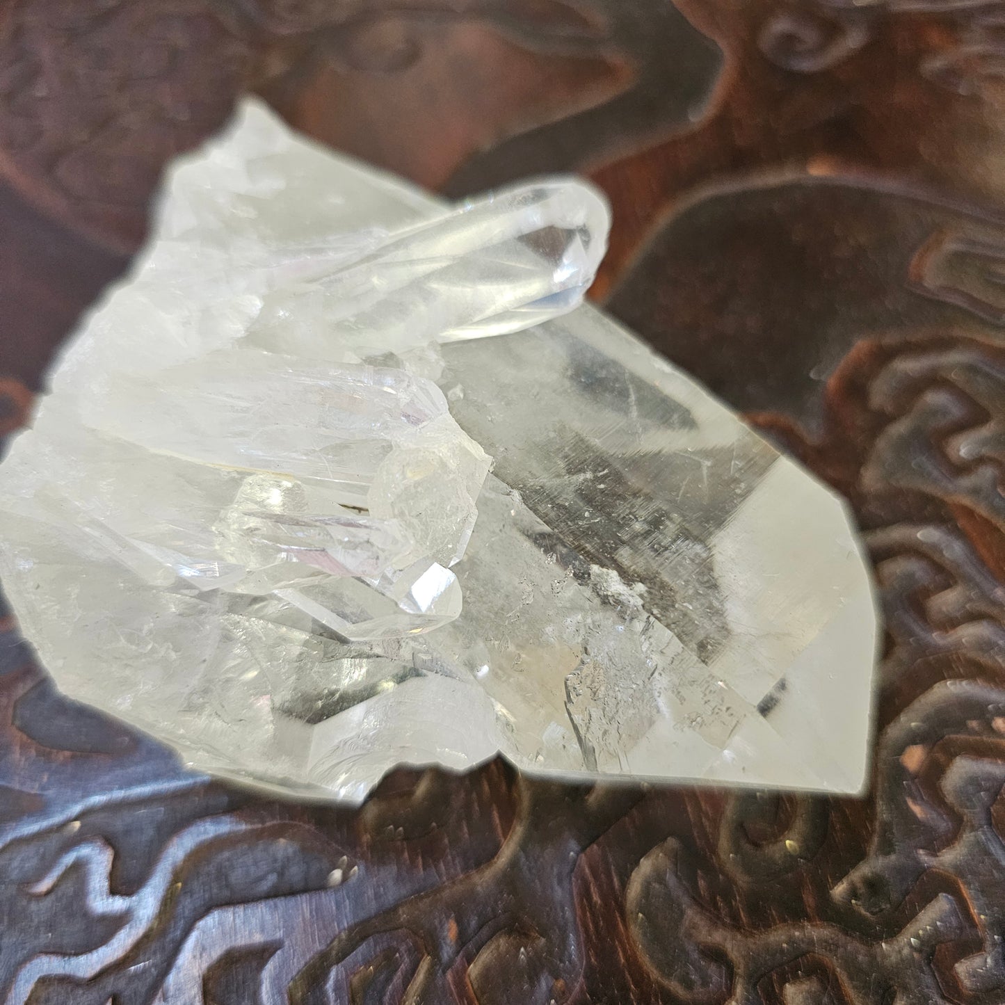 Clear quartz cluster - Rivendell Shop
