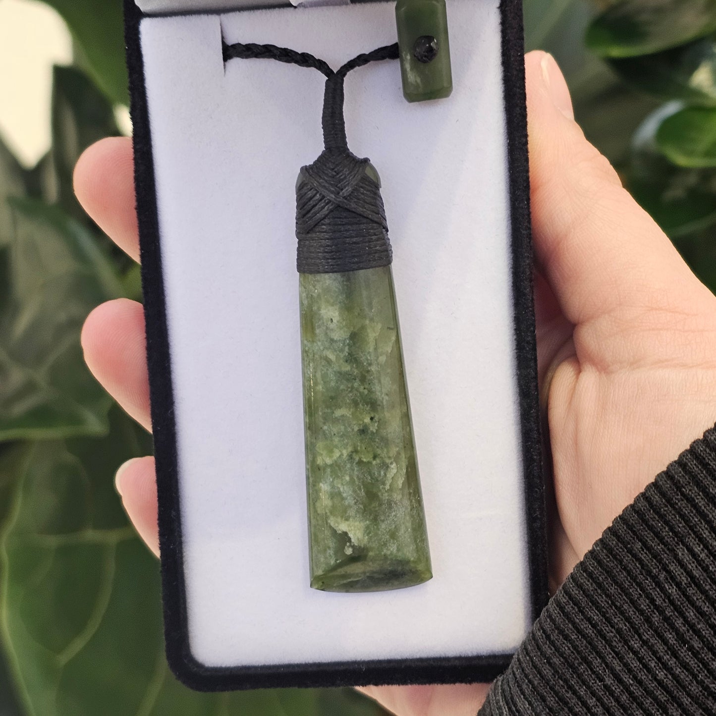 Greenstone Toki Pendant 65 x 20 mm - Rivendell Shop