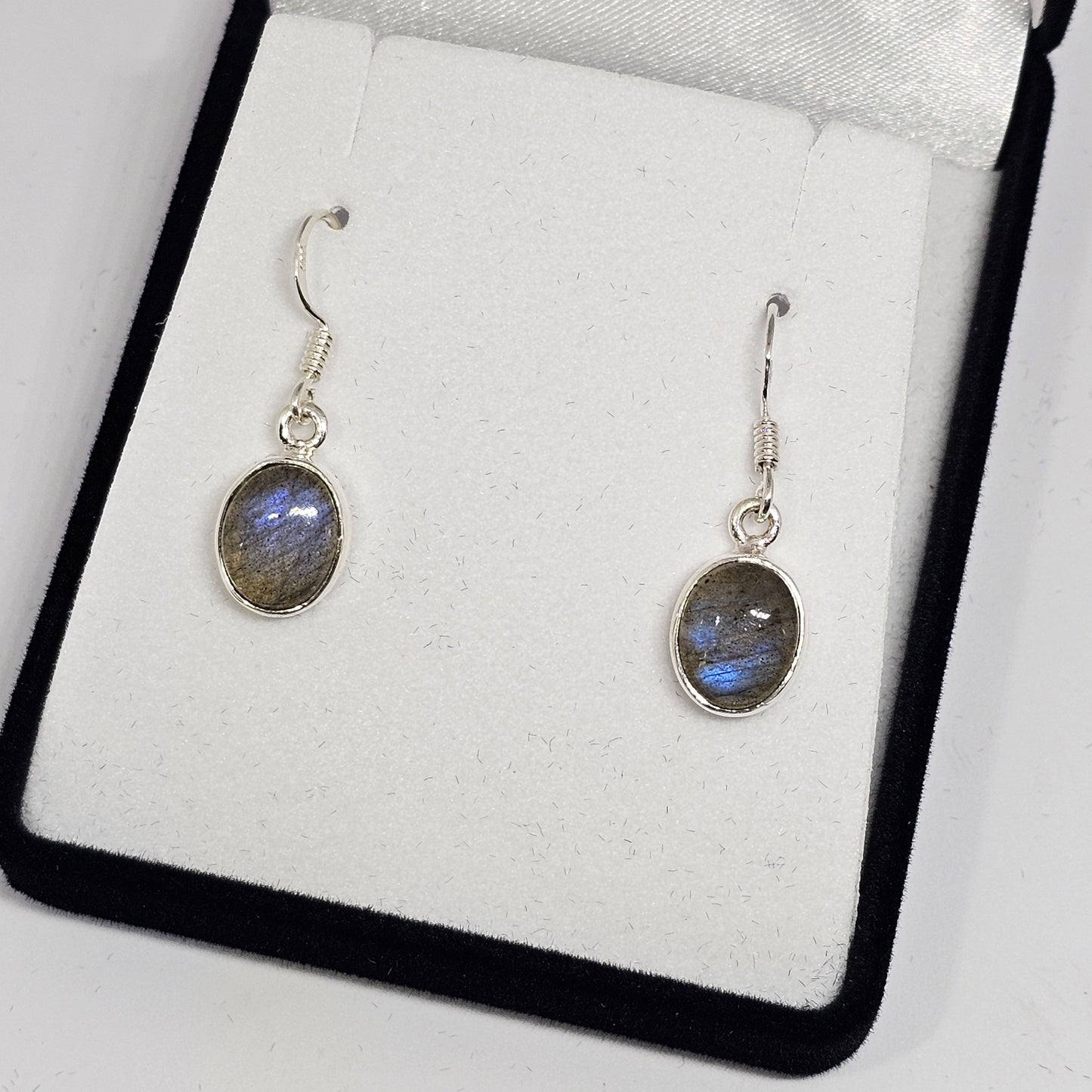 Labradorite Sterling Silver Earrings - Rivendell Shop