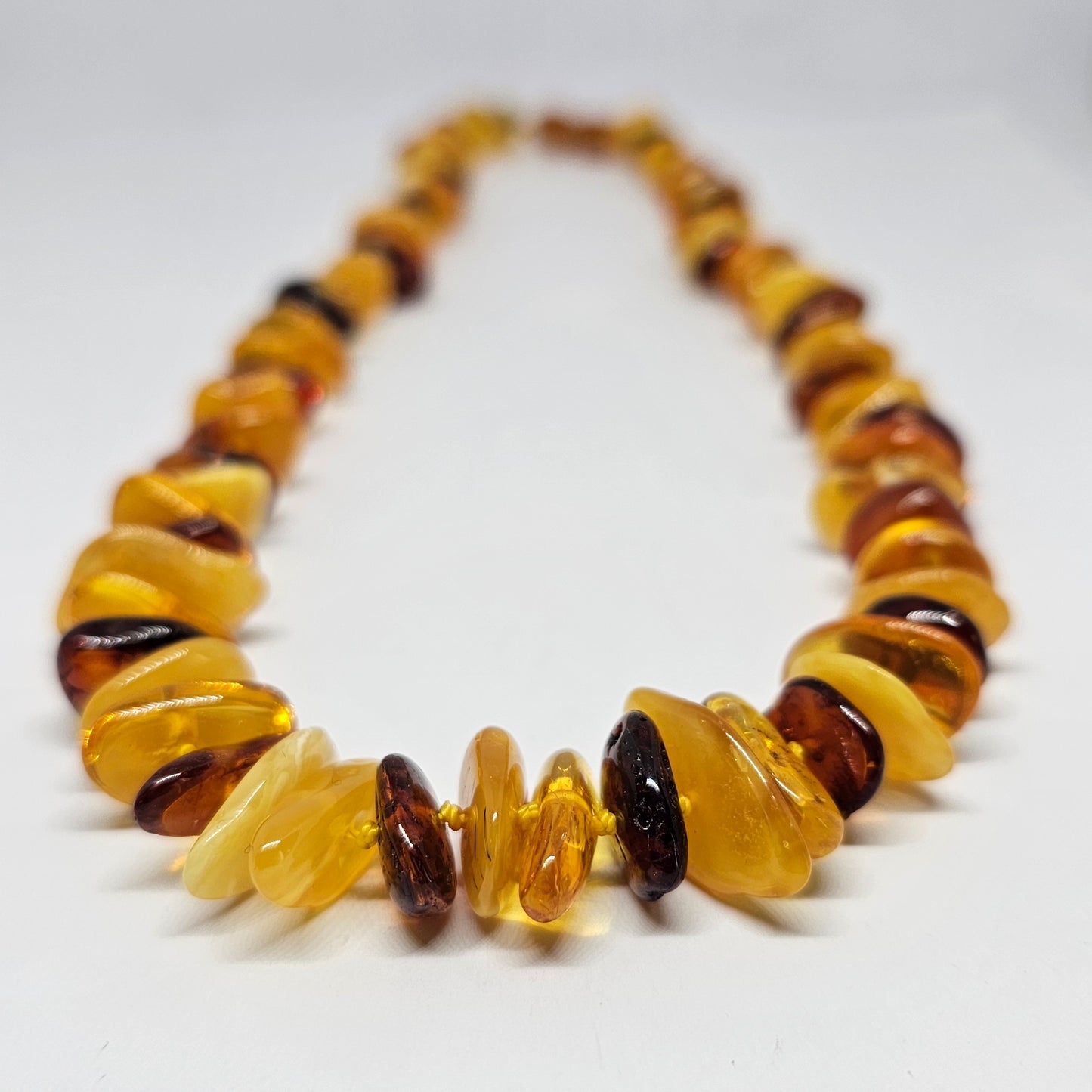 Amber Bead Necklace - Rivendell Shop