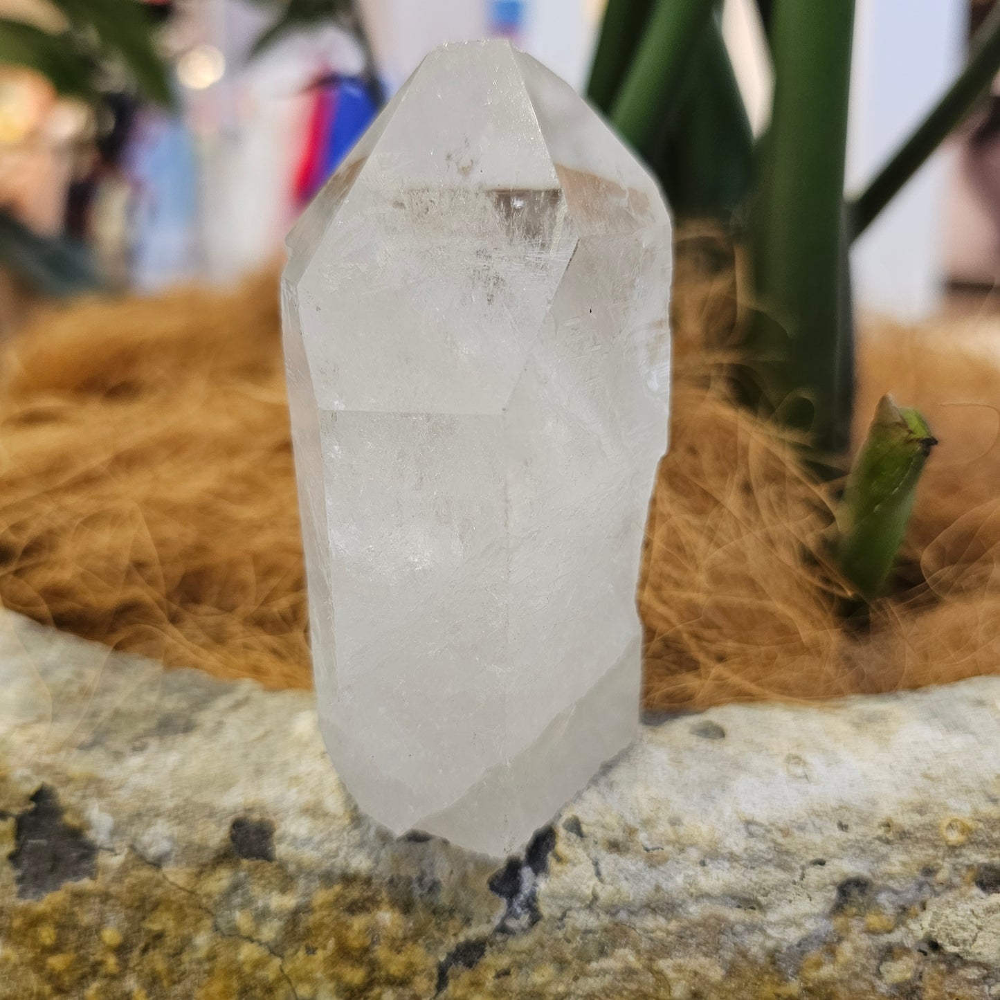 Clear Quartz Point Semi-Polished - Rivendell Shop