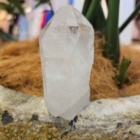 Clear Quartz Point Semi-Polished - Rivendell Shop