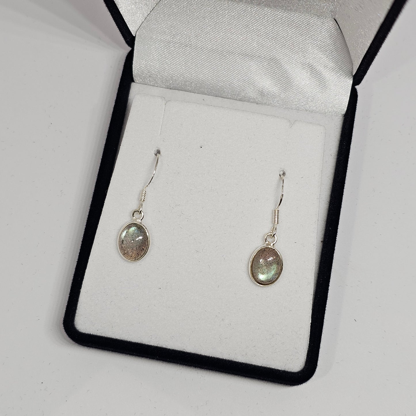 Labradorite Sterling Silver Earrings - Rivendell Shop