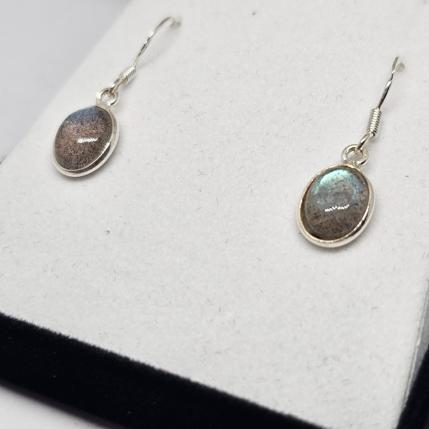 Labradorite Sterling Silver Earrings - Rivendell Shop