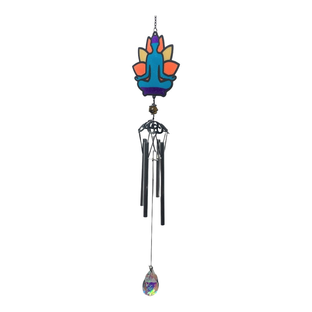 Lotus Buddha Wind Chime 25" - Rivendell Shop